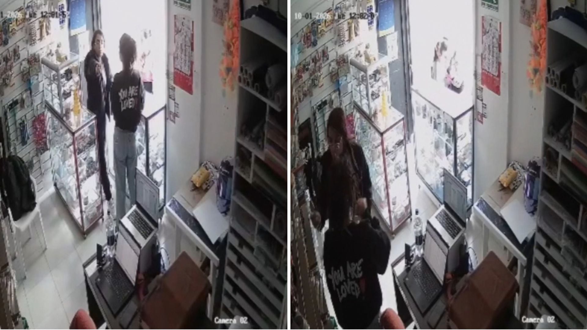 Mujer fingió estar muda y robó un celular en un local de Soacha