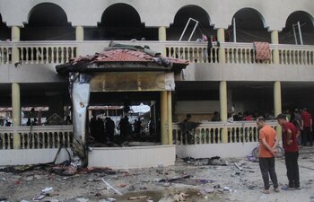 Israel informó que la escuela