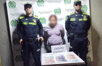 La mujer fue detenida en
