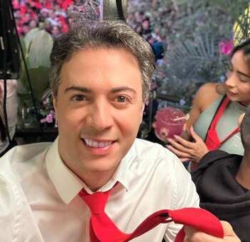 Daniel Quintero Calle, exalcalde de Medellín presumiendo ser fan de RBD - crédito @quinterocalle/Instagram