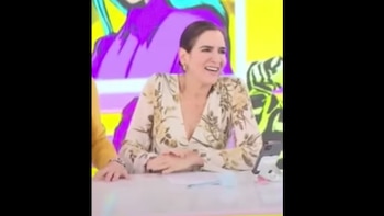 La conductora criticó a Spoya