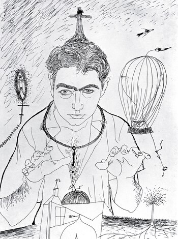 Autorretrato (1947), de Antoni Tàpies