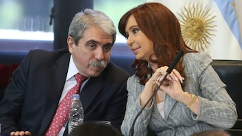 Aníbal Fernández y Cristina Kirchner