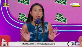 Samahara Lobatón afirmó que el