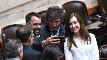 Javier Milei y Victoria Villarruel