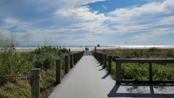 La arena compuesta por un