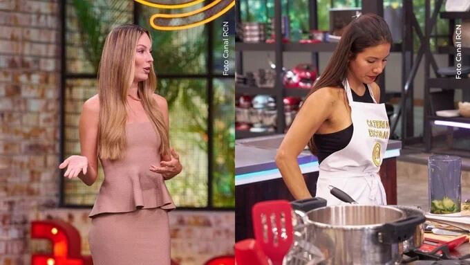 Pese a la discusión en ‘Masterchef Celebrity Colombia 2025’ las famosas no tienen mala relación - crédito Cortesía Canal RCN