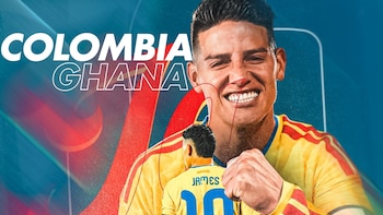 A qué hora juega Colombia vs Ghana por el Mundial 2026. (FCF)