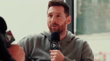 La primera entrevista a Messi