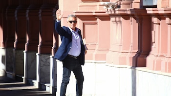 Peter Thiel en Casa Rosada