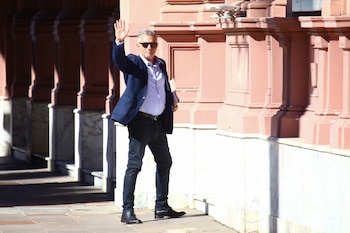Peter Thiel en Casa Rosada