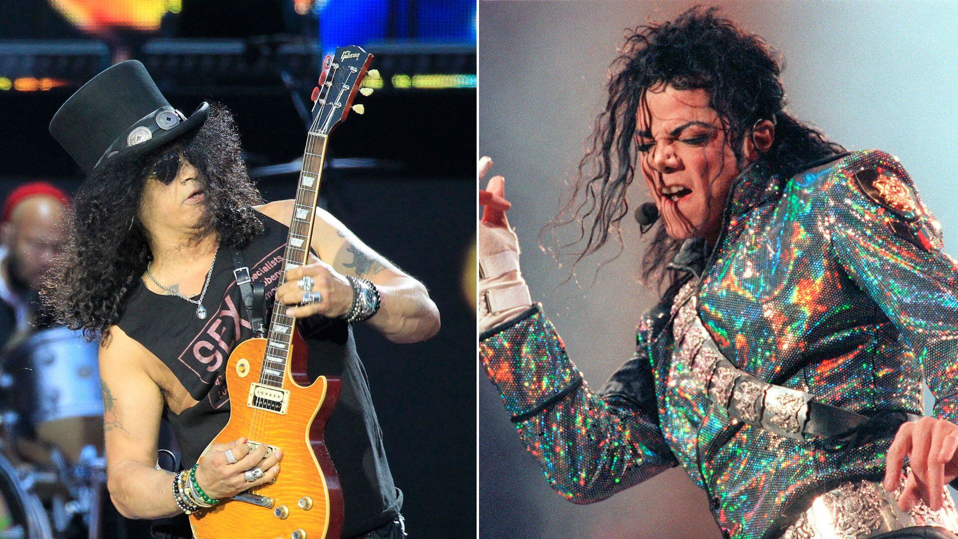 El Rey del Pop encontró en la guitarra de Slash la energía cruda que potenció sus presentaciones en vivo (EFE/EFE)