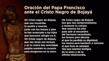 Oración al Cristo mutilado que