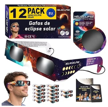 Helioclipse, gafas para ver el eclipse solar en España.