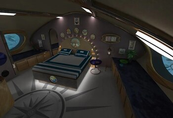 La embarcación combina lujo y