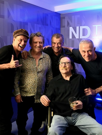 Charly García con Andy Summers