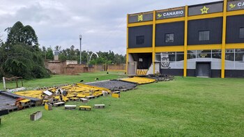 El muro no pudo aguantar