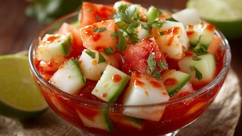 Ceviche de coco: una variante