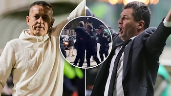 Escándalo: dos entrenadores argentinos discutieron durante un partido y se encontraron cara a cara en el estacionamiento