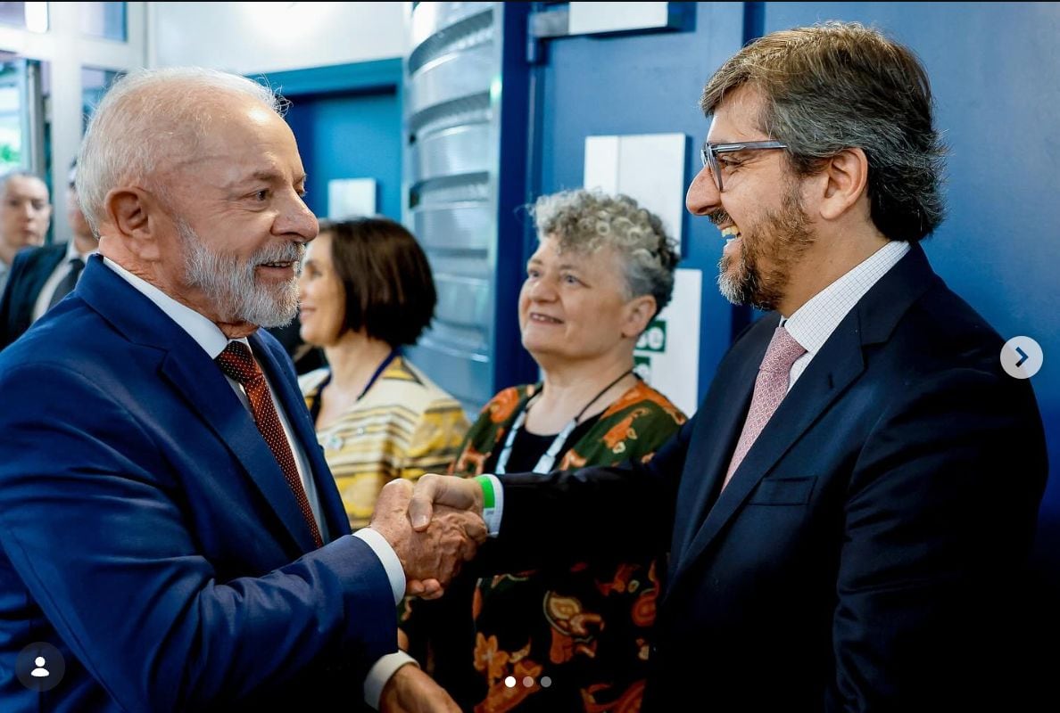 Lula da Silva junto a Rafael Valim