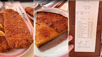 Fue a uno de los bodegones más destacados de Palermo, pidió un almuerzo para 6 y mostró cuánto gastó