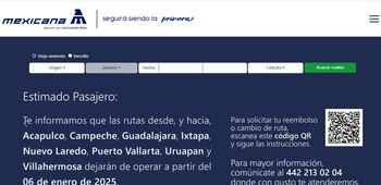 En la página web de