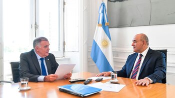 Osvaldo Jaldo y Juan Manzur,