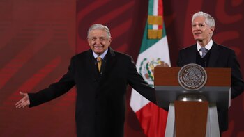 El presidente López Obrador asistió