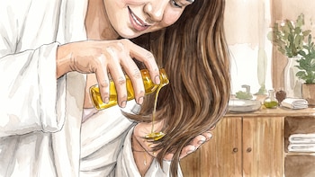 Aceites para el pelo: consejos para usarlos de forma segura y sus beneficios