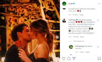 Christian Nodal y Belinda se