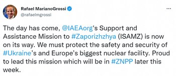 El mensaje publicado por el