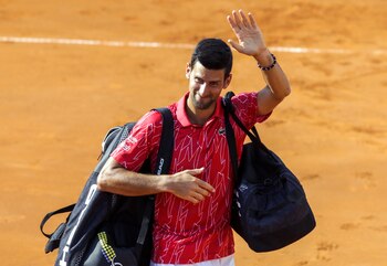 El tenista serbio Novak Djokovic. EFE/EPA/ANDREJ CUKIC/Archivo