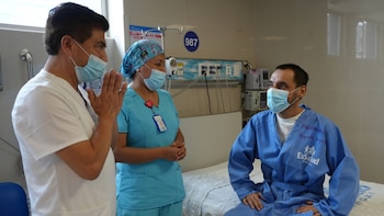 Cirujanos culminan con éxito trasplante