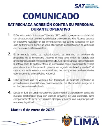 comunicado del MML