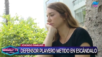 A foto foi chocante: Rafael Grisolle retirou o filho da escola por causa de uma disputa de propriedade. Captação: Magaly TV La Firme.