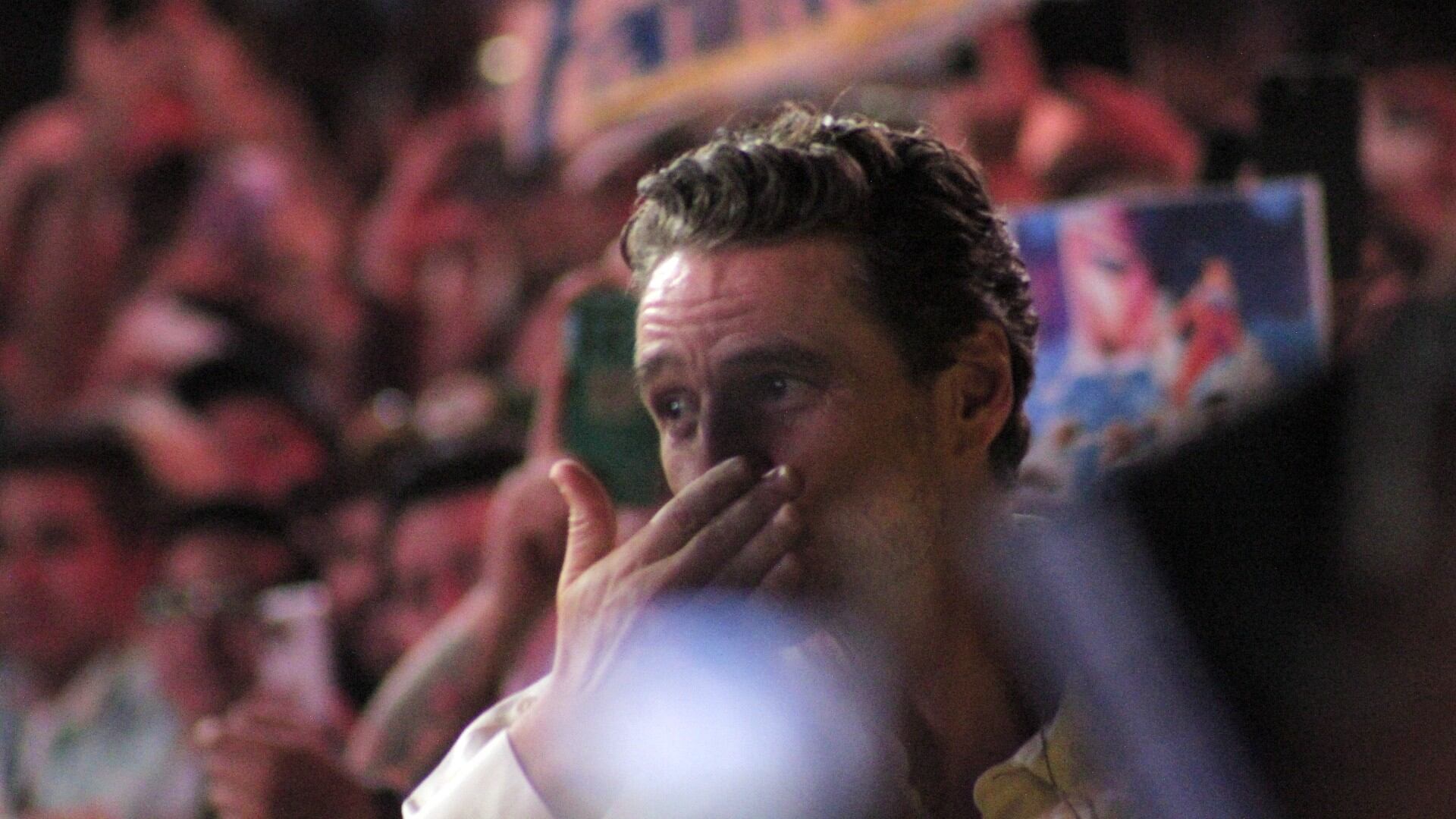 Pedro Pascal en el Omelet Stage. | Foto: Mariana Campos, Infobae México.