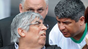 Hugo y Pablo Moyano (NA)