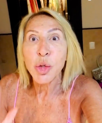 Laura Bozzo decidió mostrarse como