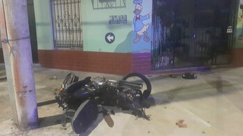 La moto de los ladrones