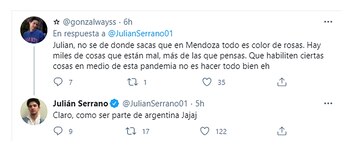 La respuesta jocosa de Julián