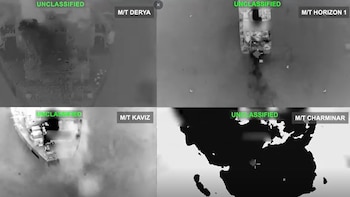 Estados Unidos bombardeó cinco petroleros iraníes vinculados a la Guardia Revolucionaria Islámica