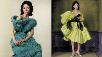 Jenna Ortega convierte la moda en arte y reafirma su perfil de musa gótica y teatral