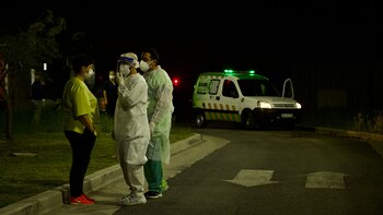 Personal de salud también trabaja