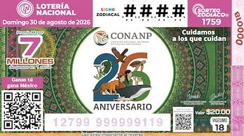 Lotería Nacional.