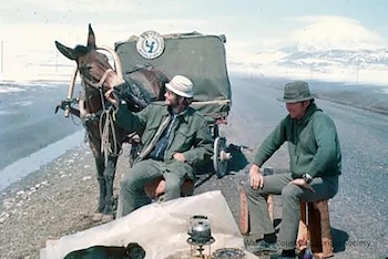 Al atravesar Turquía, David y