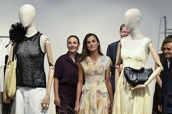 La reina Letizia en Adolfo Domínguez