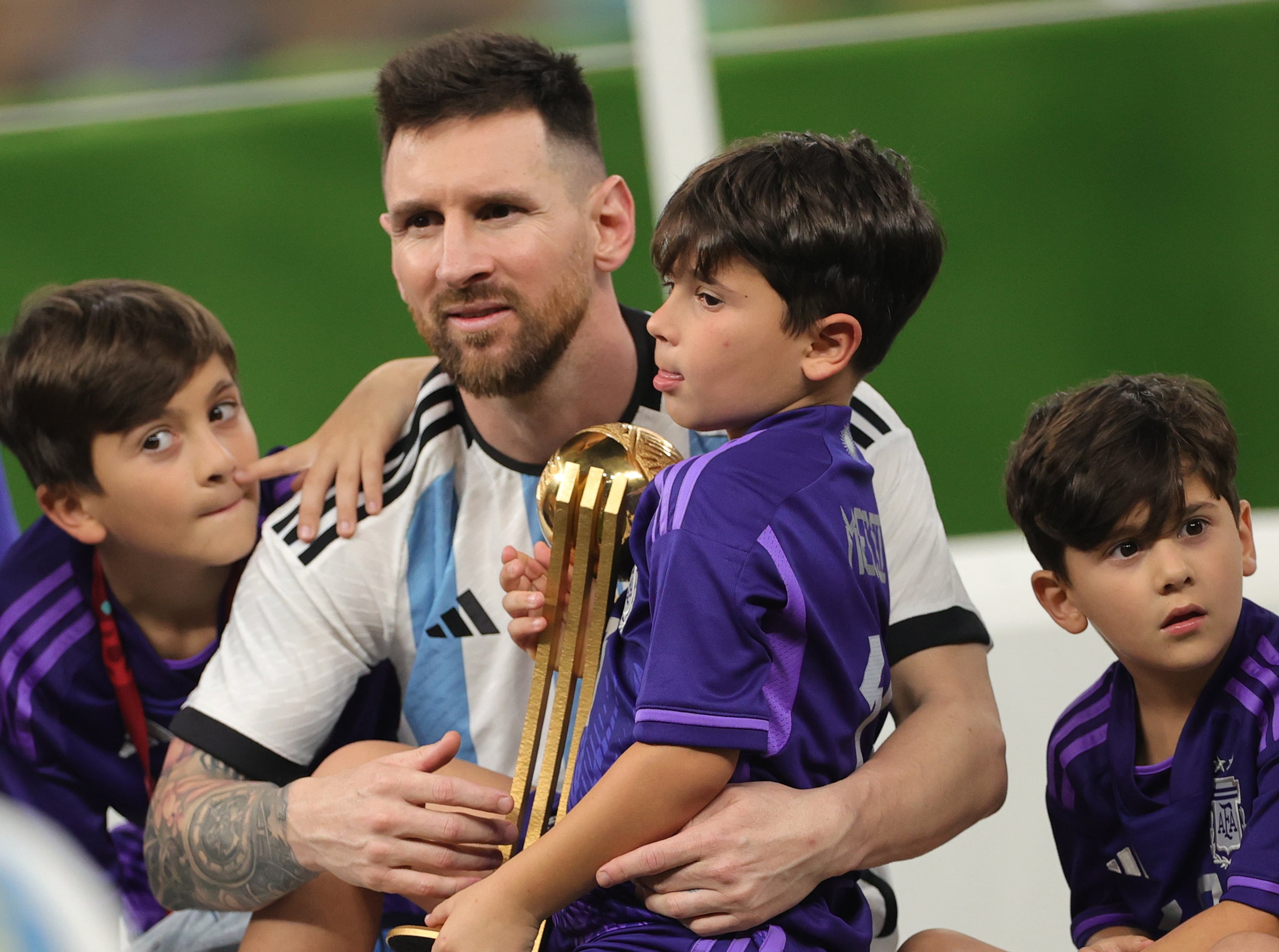 Messi irá por la defensa del título en el Mundial 2026 (EFE/EPA/Friedemann Vogel)