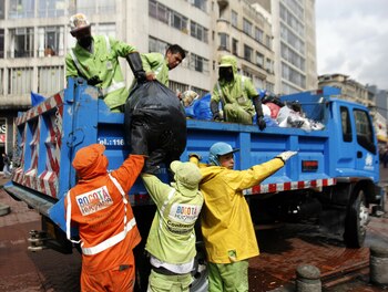 Crisis de las basuras Mario