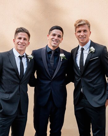 Giuliano, Giovanni y Gianluca, los