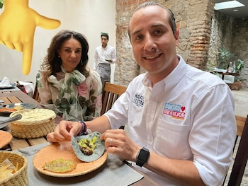 Mario Riestra hizo una parada